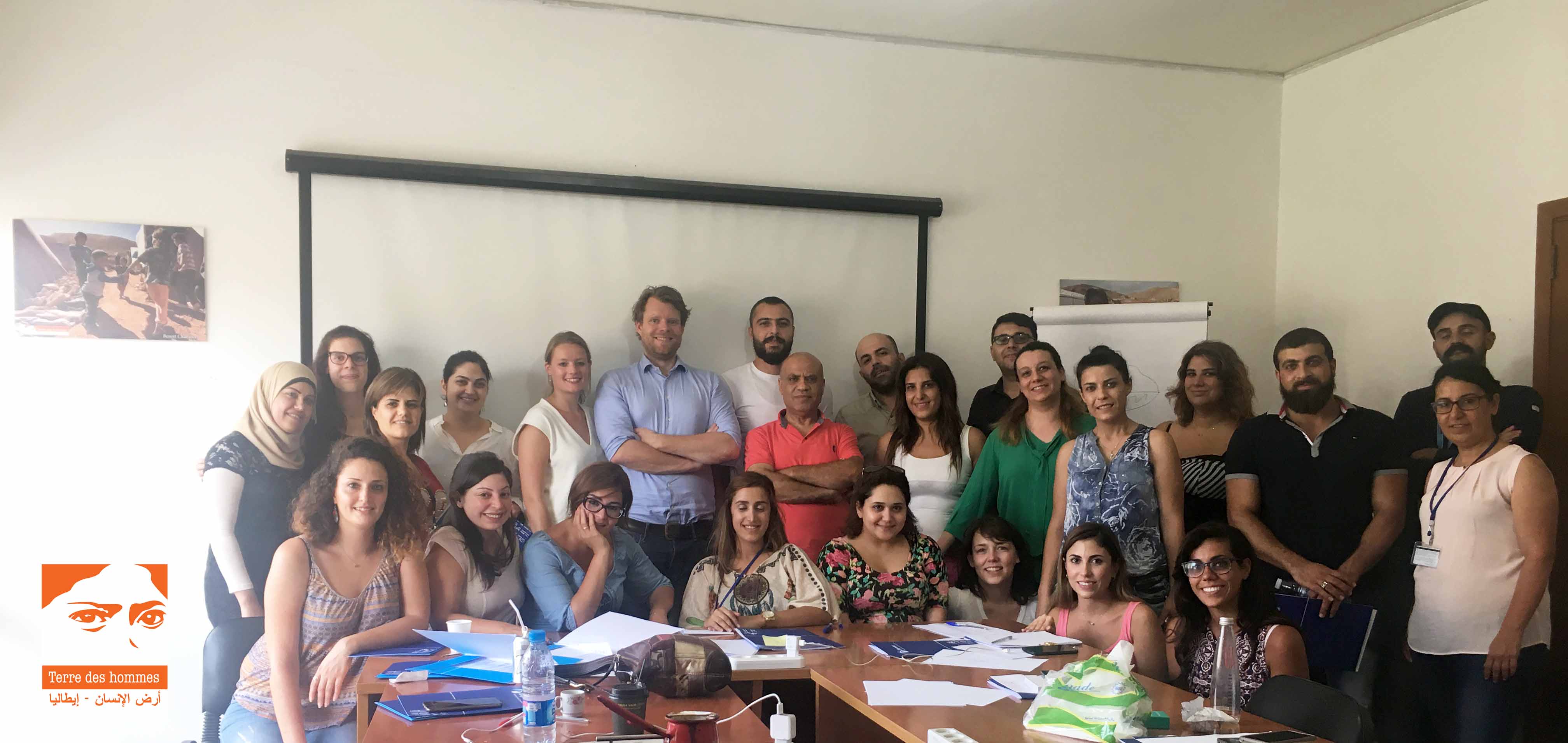 Humanitarian Negotiations Training in Beirut with Terre des Hommes and local partner Nabaa (2 August 2017).