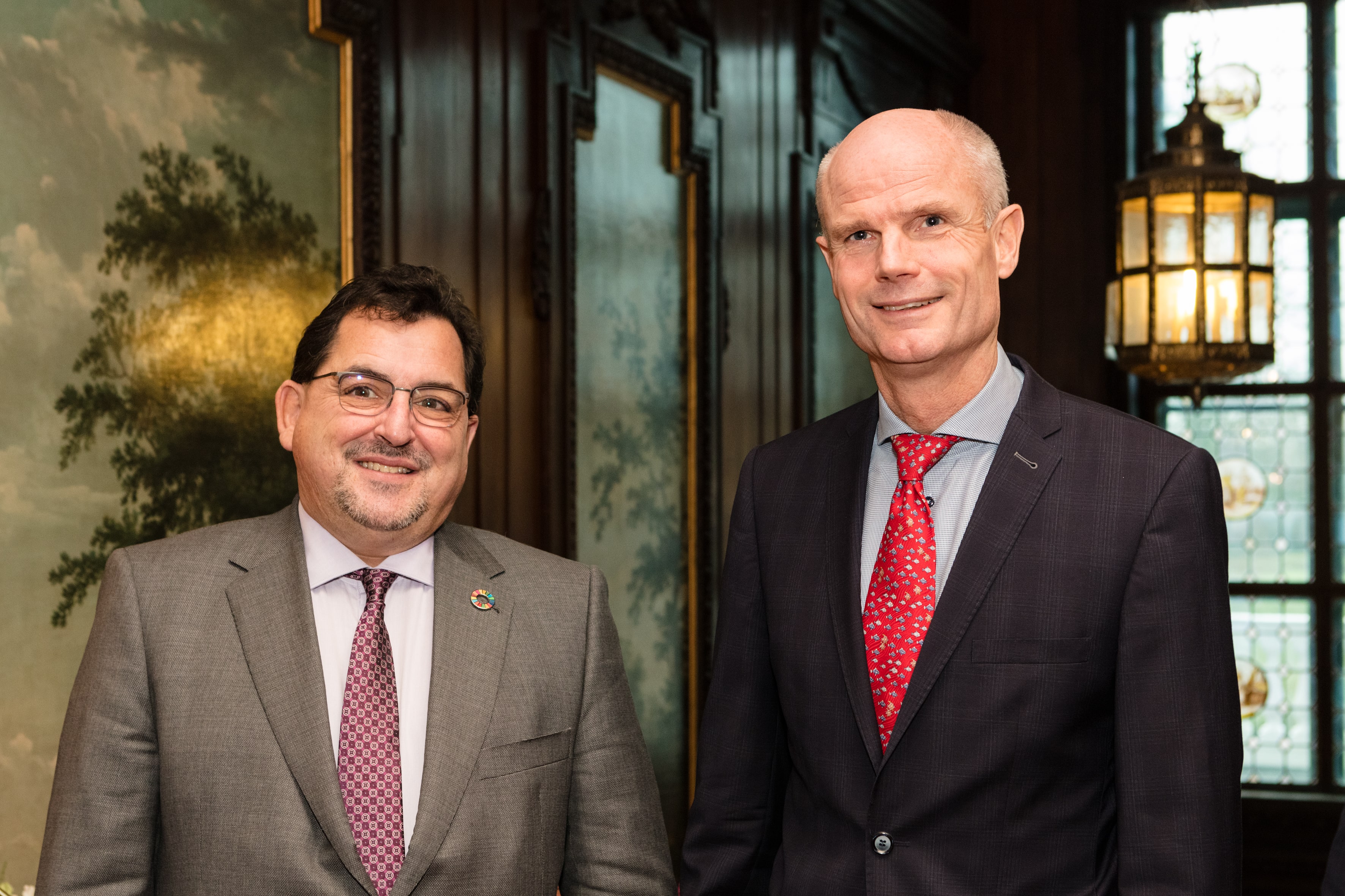 tef Blok, Dutch Minister of Foreign Affairs and Marco Aguiriano, State Secretary for EU affairs, Ministry of Foreign Affairs of Spain